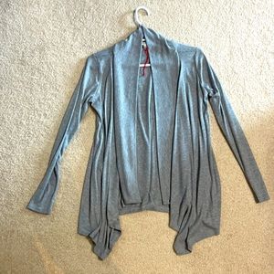 Grey cardigan